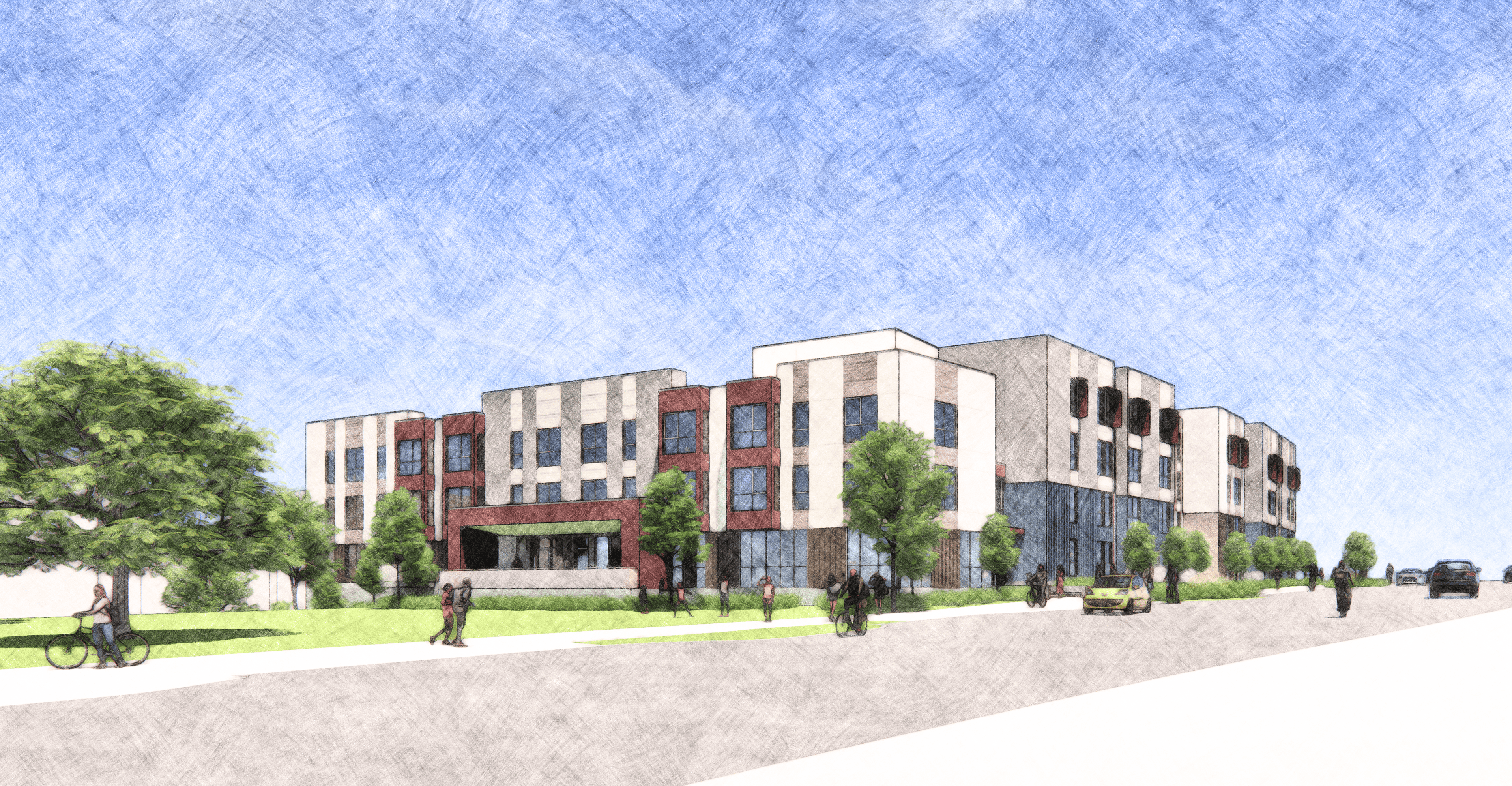 View from Santos North