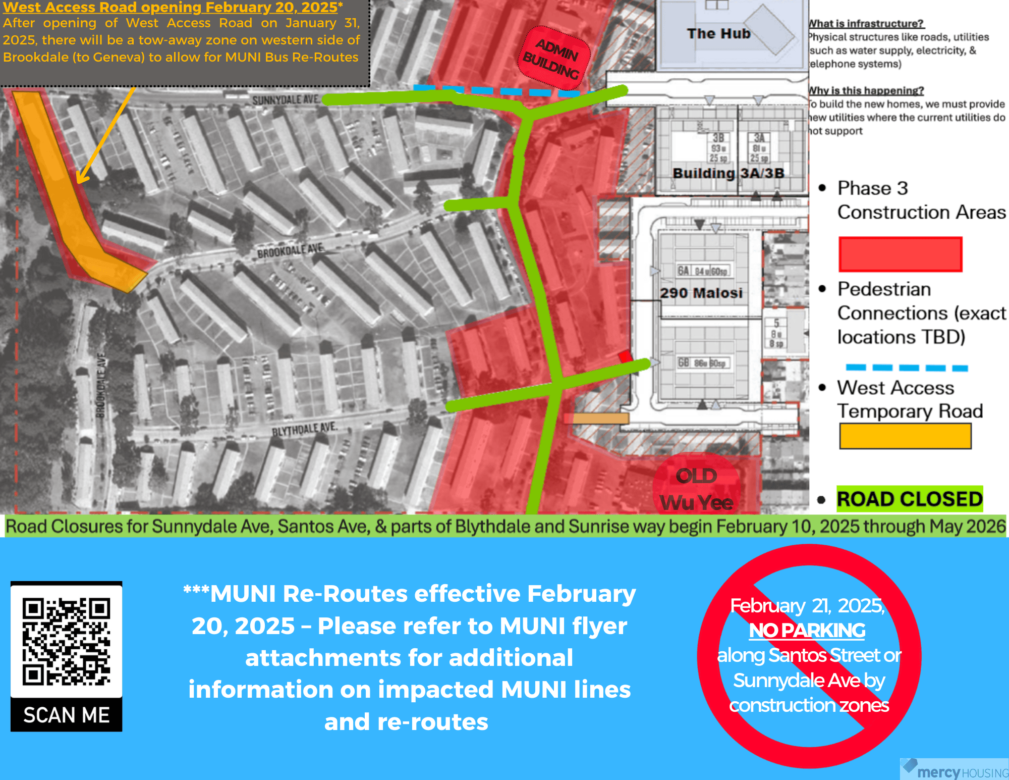 West Access Road opening February 20 2025 1